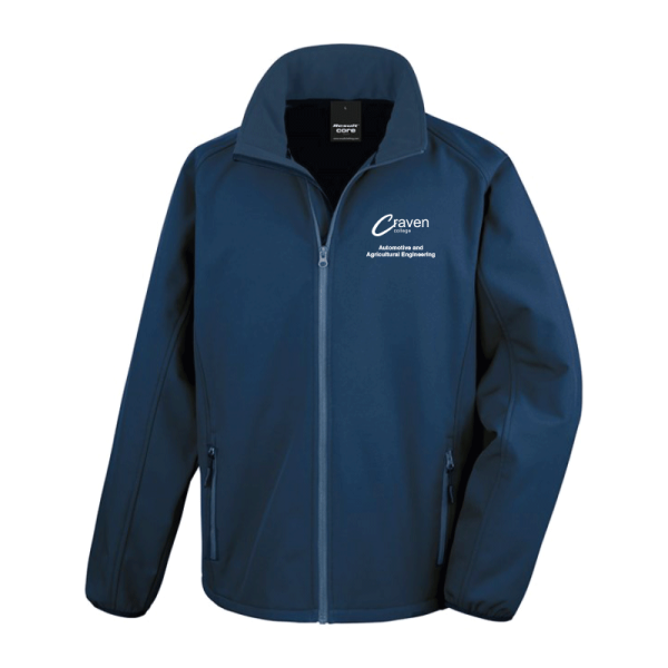 Craven College Clothing 2023 0002s 0005 Automotive and Agricultural Engineering Soft Jacket Student Front 600x600 1 - Mechanics - Uniform