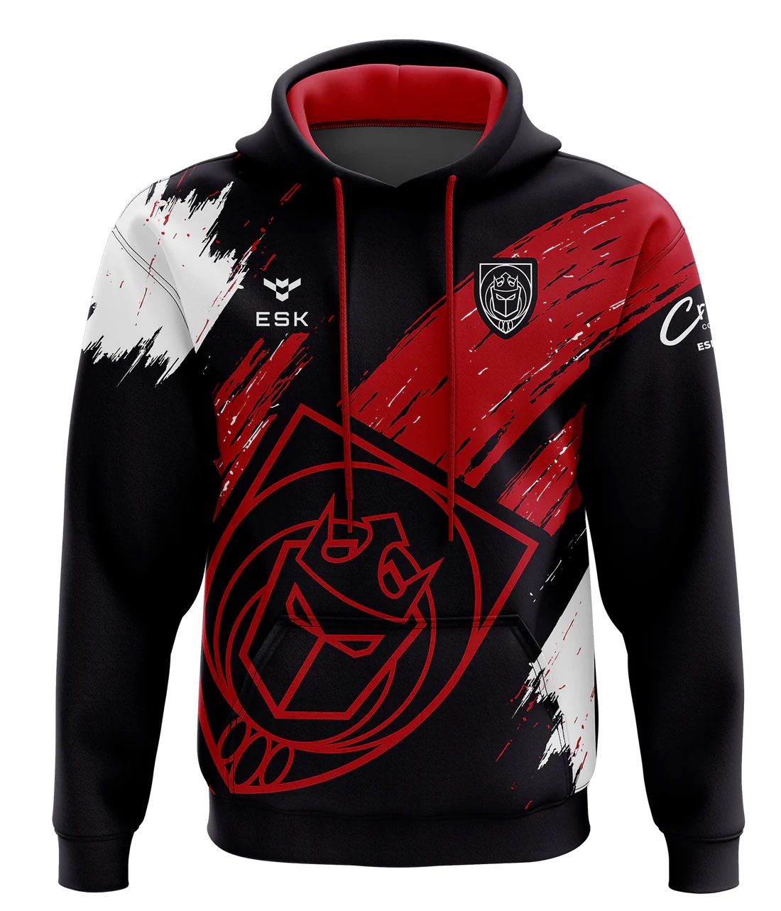1 f78e81ef c824 4560 9734 f9357bd15add 1100x copy - Craven College Crusaders Esports Hoodie - with Gamertag
